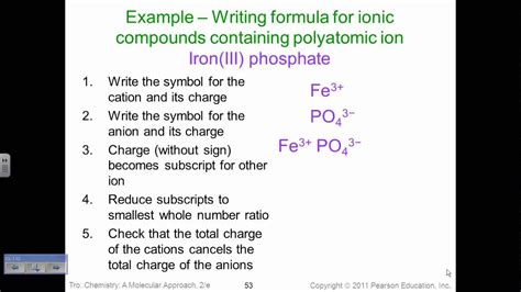 Ternary Ionic Compounds Examples