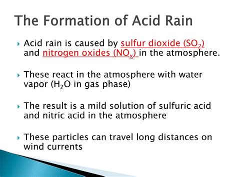 Acid Rain Formation Diagram