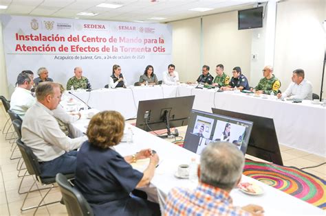 Instala La Gobernadora Evelyn Salgado El Centro De Mando Para La