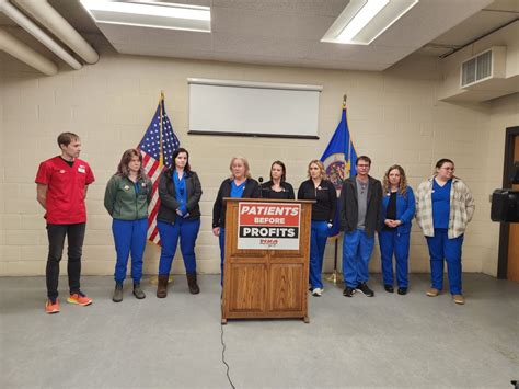 Nurses At Essentia Health Duluth Clinic Nd Street To Announce