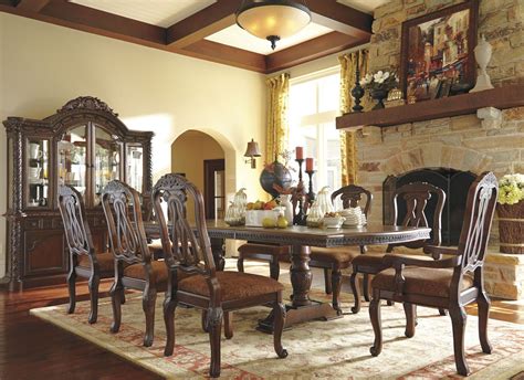 North Shore Double Pedestal Extendable Dining Room Set From Ashley