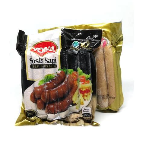 Jual Yona Sosis Sapi Jumbo Beef Sausage Gr Indonesia Shopee Indonesia