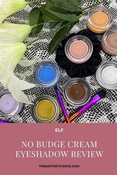 Elf No Budge Cream Eyeshadow Review Get Creamy Bold Looks