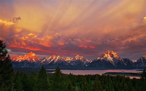 The Teton Range Full Hd Fond Décran And Arrière Plan 1920x1200 Id