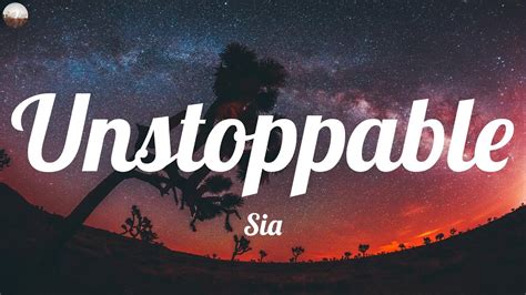 Sia Unstoppable Lyrics Rihanna Alan Walker Lady Gaga Mix Youtube