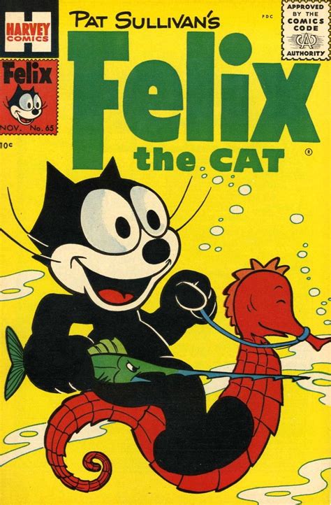 Felix The Cat 65 1955 Cover Art Unknown Publisher Harvey Comics