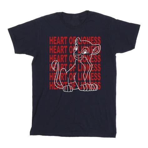 Disney The Lion King Heart Of A Lioness Azul Textil Tops Y Camisetas