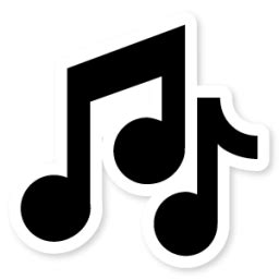 Music Icon Black And White #180078 - Free Icons Library