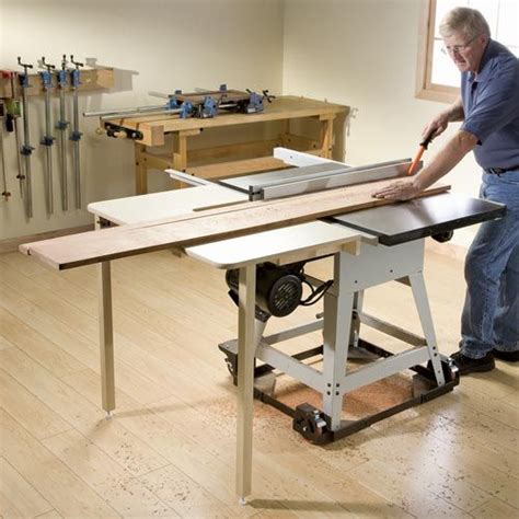 Rockler Table Saw Outfeed Table Designed To Fit Most Cabinet And