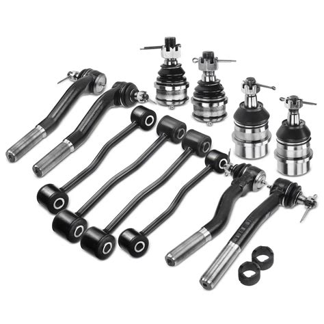 Jeep Grand Cherokee Ball Joint Sway Bar Link And Tie Rod End Kit 99