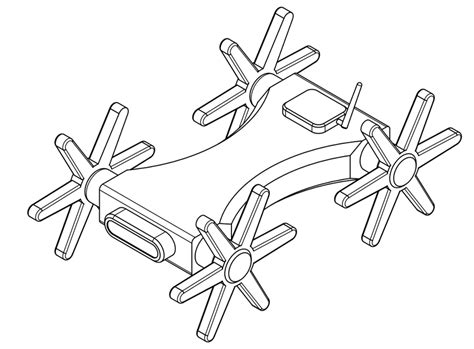 Example of a robot with legged wheels. | Download Scientific Diagram