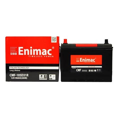 Ắc quy Enimac 105D31R 12V 90Ah Bảo Hành Chính Hãng Giá Bán Ưu Đãi