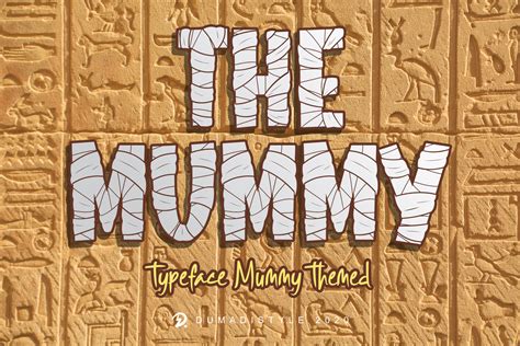 The Mummy Font By Dumadi · Creative Fabrica Font Bundles Cute