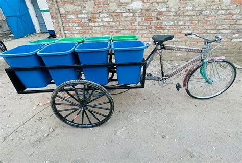 Bin Garbage Tricycles Cycle Rickshaw At Rs Garbage Tricycles