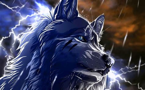 Blue Wolf Animation Wallpapers - Wolf Background Images | Wolf ...