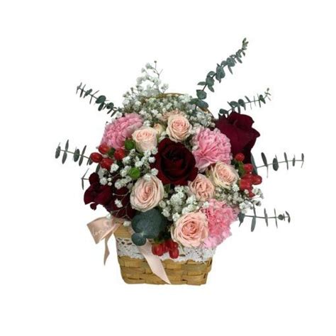 Mother's Day Fresh Flower Basket - Whyzee Flower Delivery