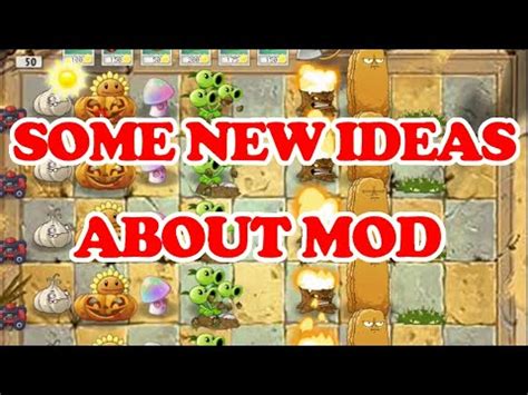 Some New Ideas About Pvz Mod Plants Vs Zombies Hard Mode Mod Pvz