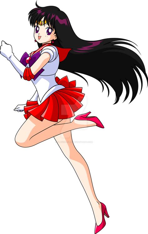 Sailor Mars Vector By Flavio Ruru On Deviantart