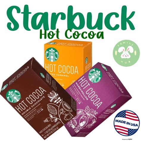 Starbucks Hot Cocoa Salted Caramel Shopee Thailand