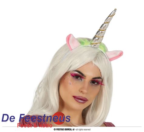 Unicorn Diadeem Zilver De Feestneus Feest En Kado