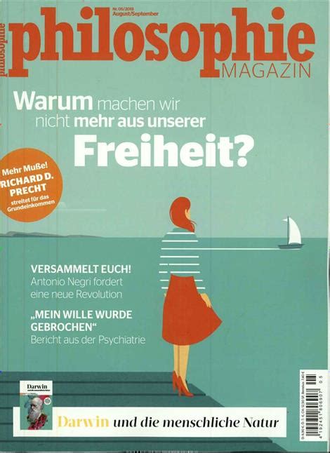 Philosophie Magazin Abo Philosophie Magazin Probe Abo Philosophie