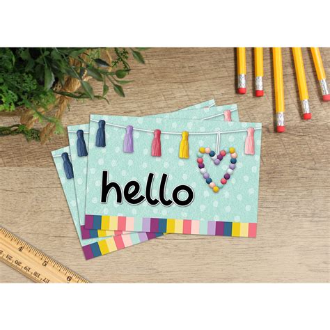 Oh Happy Day Hello Postcards Tcr9056 Teacher Created Resources