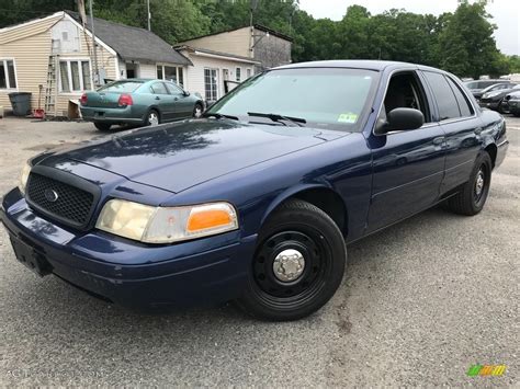 2006 Dark Blue Pearl Metallic Ford Crown Victoria Police Interceptor