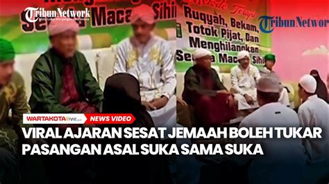 Viral Ajaran Sesat Jemaah Boleh Tukar Pasangan Asal Suka Sama Suka