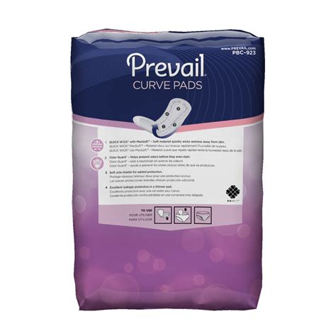 Prevail Pads Buy Curved Pads Incontinence Pads Pbc 392