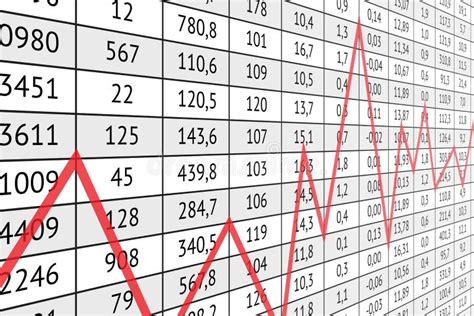 Imagenes Numericos Tabla Con Datos Numericos Foto De Stock Images