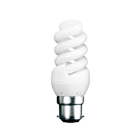 9w 40w Bayonet Extra Mini Spiral Light Bulb Daylight