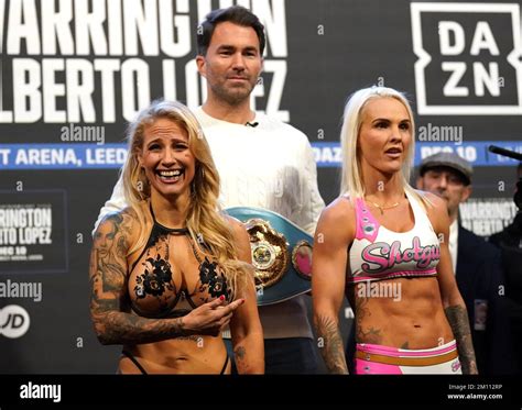 Ebanie Bridges and Shannon O'Connell weigh-in ahead of their IBF World ...