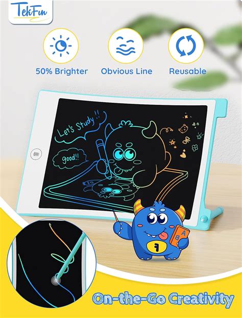 Tekfun Juguetes Para Ni Os Tabletas Lcd De Escritura Para Ni Os