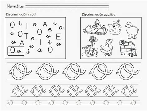 Mi Mundo Infantil Las Vocales Lectoescritura Lectoescritura Fichas