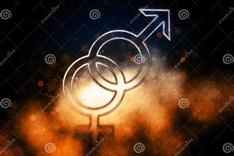 Male And Female Sex Symbol HeterosexualityÂ Sex Education Stock Illustration Illustration Of