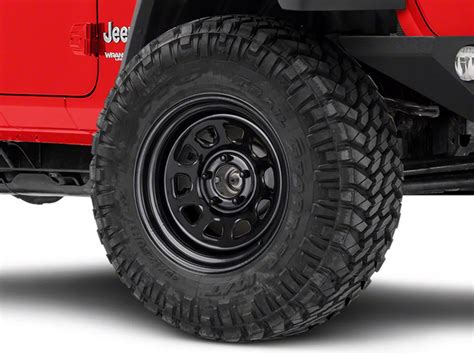 Pro Comp Steel Wheels Jeep Wrangler District Gloss Black Wheel 17x9 51