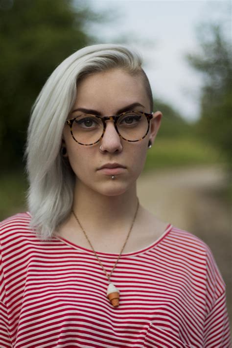 Bleached Blonde Side Shave Bleach Blonde Shaved Sides Blonde