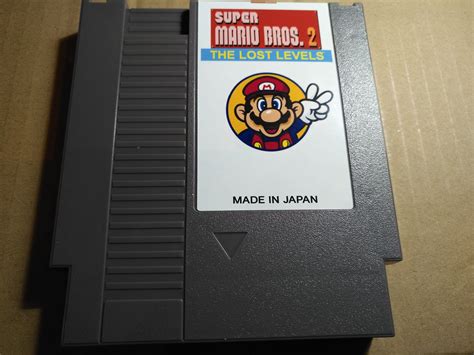 Super Mario Bros 2 The Lost Levels For Nes Nintendo Systems Etsy