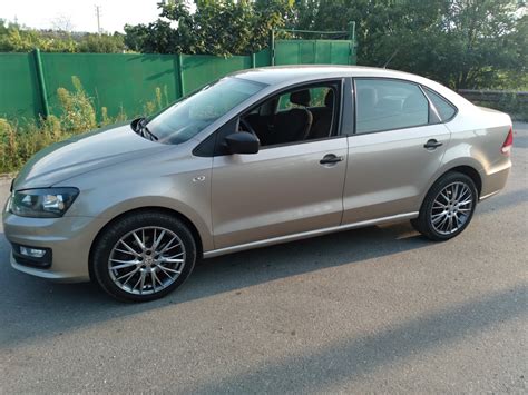 КиК Солт — Volkswagen Polo Sedan, 1,6 л, 2016 года | колёсные диски ...
