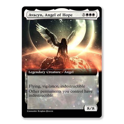 Avacyn Angel of Hope | Box Topper Custom MTG Proxy Card - Print MTG