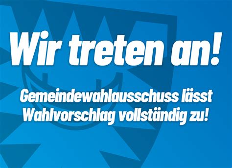 AfD im gesamten Kieler Stadtgebiet wählbar AfD Schleswig Holstein Kiel