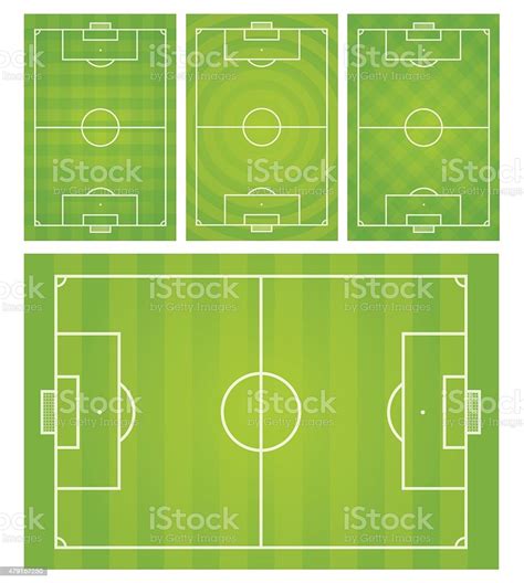 축구 축구장 벡터 일러스트 축구장에 대한 스톡 벡터 아트 및 기타 이미지 축구장 꼭대기 상단 부분 Istock
