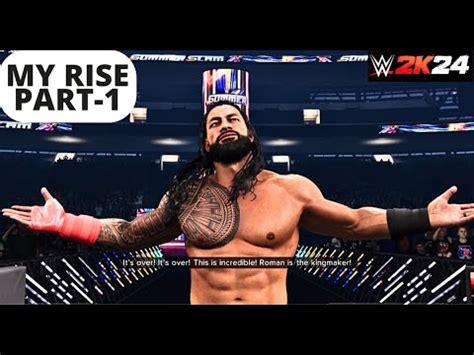 Wwe K My Rise Undisputed Part Walkthrough Gameplay No Commentary