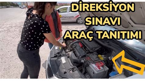 DİREKSİYON SINAVI ÖNCESİ ARAÇ TANITIM SORULARI YouTube