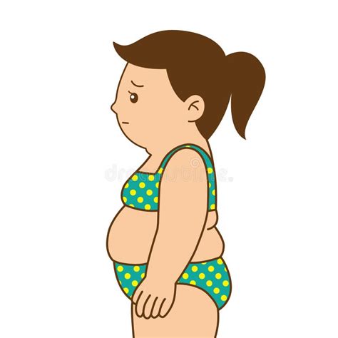 Green Dot Bikini Big Belly Leg Stock Illustrations 3 Green Dot Bikini Big Belly Leg Stock