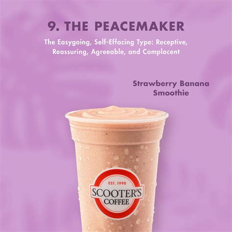 Your Personality Paired With A Drink – Scooter’s Coffee