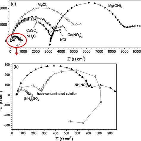 A Polarization Curves Of Pure Mg In Basic Mgoh 2 Saturated Solution