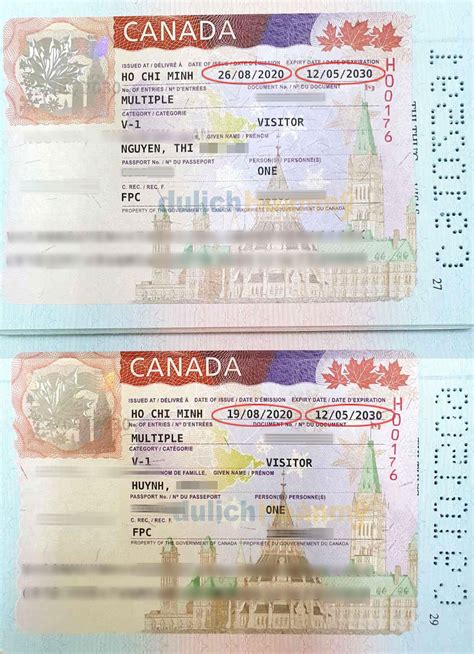 Visa Canada C Th C Gi P C I Thi N H S Visa M Kh Ng Du L Ch Ho N M