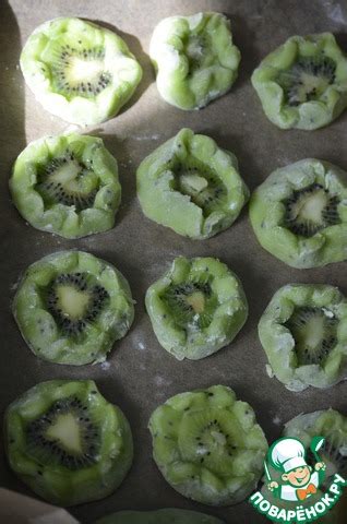 Печенье с киви – кулинарный рецепт