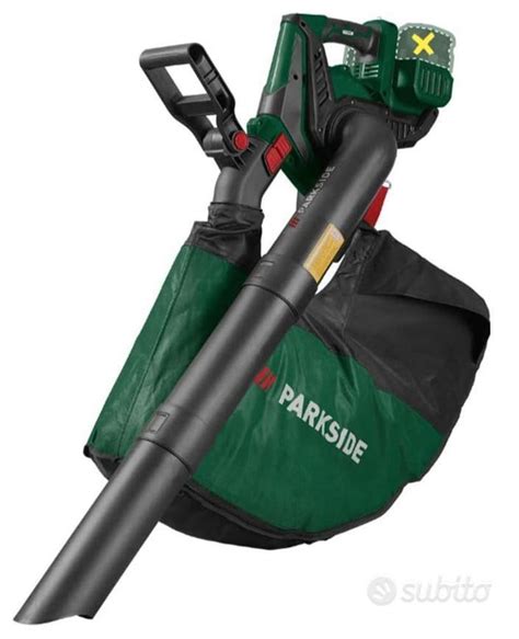 Parkside Aspiratore Soffiatore foglie batteria 40V - Giardino e Fai da